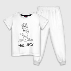 Детская пижама Bart hellboy Lill Peep