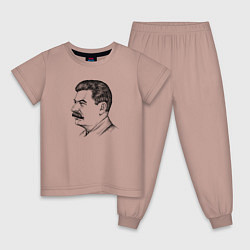 Детская пижама Сталин в профиль