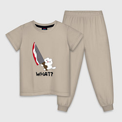 Детская пижама What котёнок