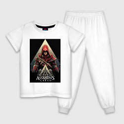 Детская пижама Assassins creed красный костюм