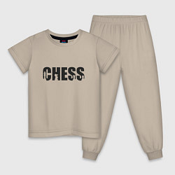 Детская пижама Chess арт