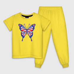 Детская пижама USA butterfly
