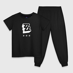 Детская пижама Zenless Zone Zero logo