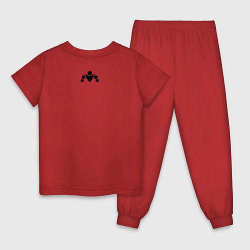 Детская пижама Street Workout RD500 Black / Красный – фото 2