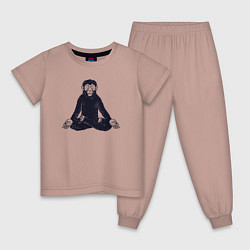 Детская пижама Yoga monkey