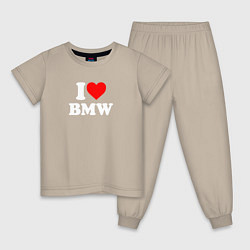 Детская пижама I love my BMW