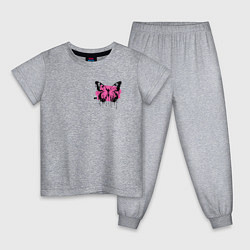 Детская пижама Butterfly graffiti