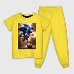 Детская пижама Бегущий Соник