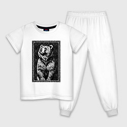 Детская пижама Величественный мишка