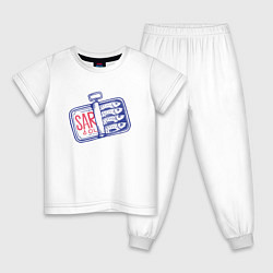 Детская пижама Сардины