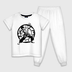Детская пижама Джиу-джитсу мускулистый боец