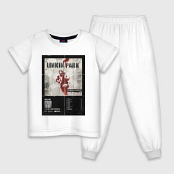 Детская пижама Linkin Park альбом Hybrid Theory