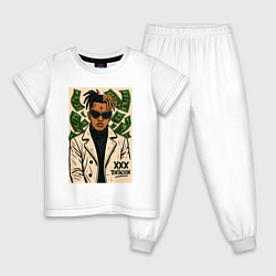 Детская пижама XXXTentacion и доллары
