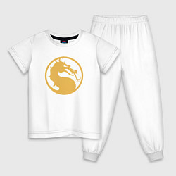 Детская пижама Mortal kombat dragon