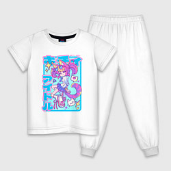 Детская пижама Аниме айдол - девочка-кошка - y2k Kawaii girl