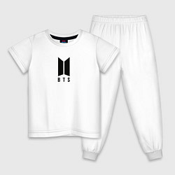 Детская пижама BTS лого