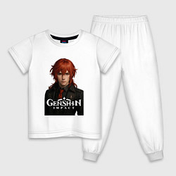 Детская пижама Дилюк Геншин Импакт