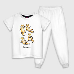 Детская пижама Ленивые еноты