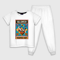 Детская пижама Halloween vampire bat