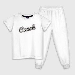 Детская пижама Футбольный тренер