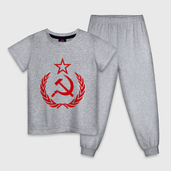 Детская пижама СССР герб