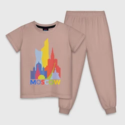 Детская пижама Moscow Colors