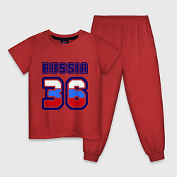Детская пижама Russia - 36 Воронежская область