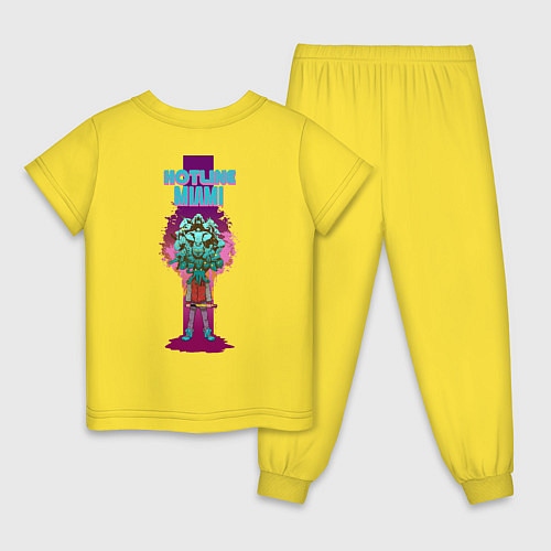 Детская пижама HM: Hooking Over People? / Желтый – фото 2