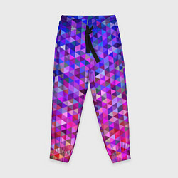 Детские брюки Треугольники мозаика пиксели