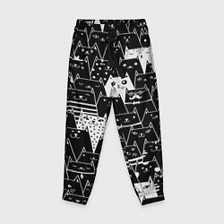 Детские брюки КОТЫ BLACK