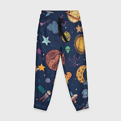 Детские брюки Космический мир