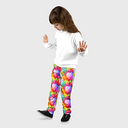 Брюки детские Воздушные Шары, цвет: 3D-принт — фото 2