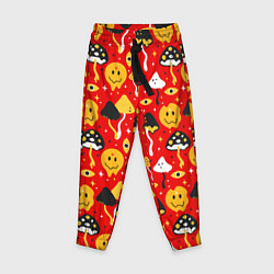 Брюки детские Галюцинации, цвет: 3D-принт