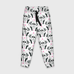 Брюки детские Patern Halloween 3, цвет: 3D-принт