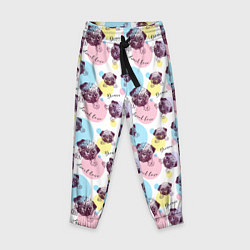 Детские брюки Милые Мопсики