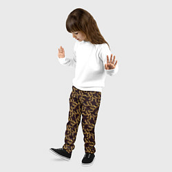 Брюки детские Ом Аум - Сакральный Символ, цвет: 3D-принт — фото 2