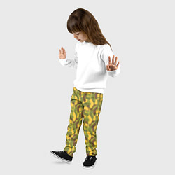 Брюки детские Носки камуфляж, цвет: 3D-принт — фото 2