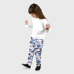 Брюки детские Модный Красочный Камуфляж, цвет: 3D-принт — фото 2