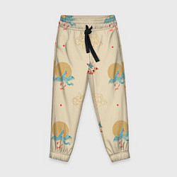 Детские брюки Китайский орнамент Феникс