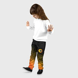 Брюки детские Serious Sam Mini logo, цвет: 3D-принт — фото 2