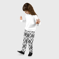 Брюки детские White Pattern Dope Camo Dope Street Market, цвет: 3D-принт — фото 2