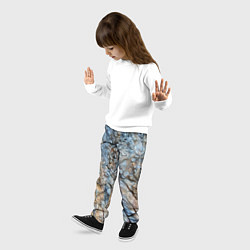 Брюки детские Скала Текстура, цвет: 3D-принт — фото 2