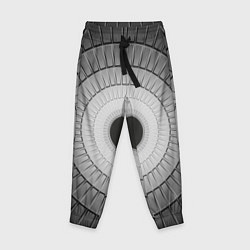 Брюки детские Абстрактная спираль, цвет: 3D-принт