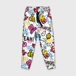 Детские брюки Прикольные надписи