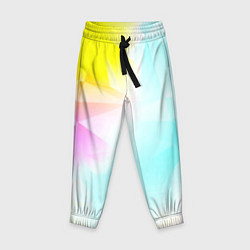Детские брюки Gradient colors geometry