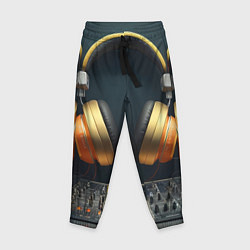 Детские брюки Золотые наушники