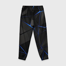Брюки детские Black blue style, цвет: 3D-принт