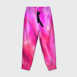 Брюки детские Pink abstract texture, цвет: 3D-принт