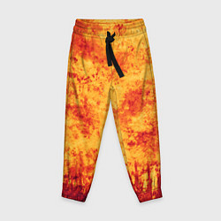 Детские брюки Осенний пожар