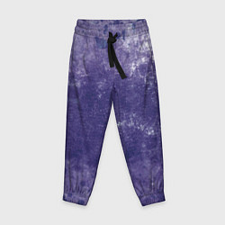 Брюки детские Абстракция - violet color background, цвет: 3D-принт